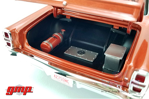 GMP - Ford Fairlane Blown 427 SOHC Street Machine (1967, 1/18 scale diecast model car, Burnt Orange) 18928