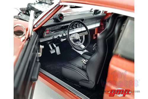 GMP - Ford Fairlane Blown 427 SOHC Street Machine (1967, 1/18 scale diecast model car, Burnt Orange) 18928