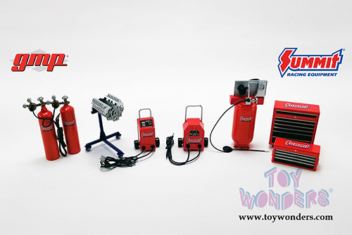 GMP - Garage Shop Tool #1 - Summit Racing Equipment Tools (7 pc. set, 1:18 Scale) 18940