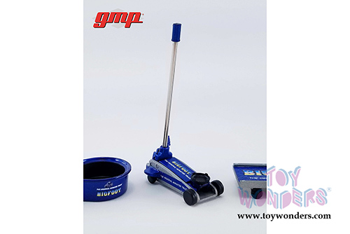 GMP - Bigfoot&reg; #1 The Original Monster Truck Shop Tool Set 2 (1:18 Scale, Blue) 18944