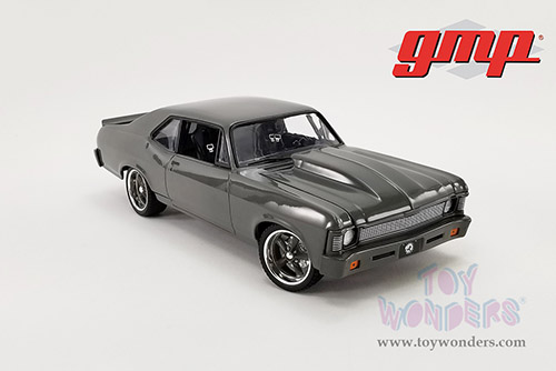 GMP - Chevrolet&reg; Nova&trade; Destroyer Street Fighter Hardtop (1970, 1/18 scale diecast model car, Dark Gray) 18957
