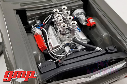 GMP - Chevrolet&reg; Nova&trade; Destroyer Street Fighter Hardtop (1970, 1/18 scale diecast model car, Dark Gray) 18957