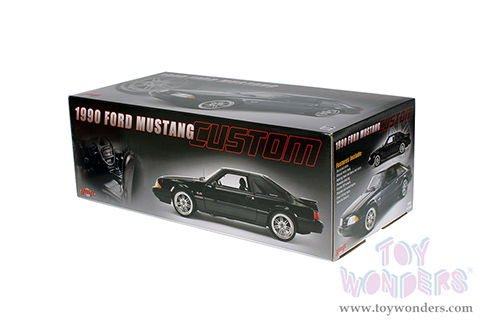 GMP - Ford Mustang 5.0 Custom (1990, 1/18 scale diecast model car, Black) 18960
