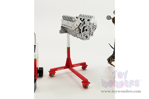 GMP - Texaco Oil Shop Tool Set #1 (6 pc. set, 1:18 Scale) 18961