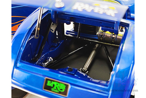 Acme - Rat Fink Hot Rod Blown Altered Coupe (1934, 1/18 scale diecast model car, Blue) 18965