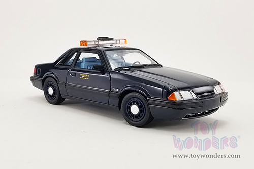 GMP - Ford Mustang 5.0 SSP - U.S. Air Force U-2 Chase Car "Dragon Chaser" (1988, 1/18 scale diecast model car, Dark Blue) 18975