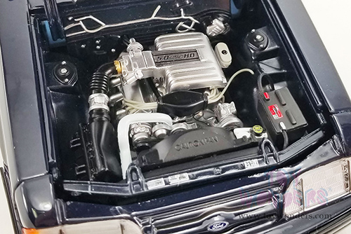 GMP - Ford Mustang 5.0 SSP - U.S. Air Force U-2 Chase Car "Dragon Chaser" (1988, 1/18 scale diecast model car, Dark Blue) 18975