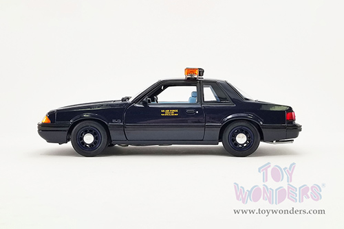 GMP - Ford Mustang 5.0 SSP - U.S. Air Force U-2 Chase Car "Dragon Chaser" (1988, 1/18 scale diecast model car, Dark Blue) 18975