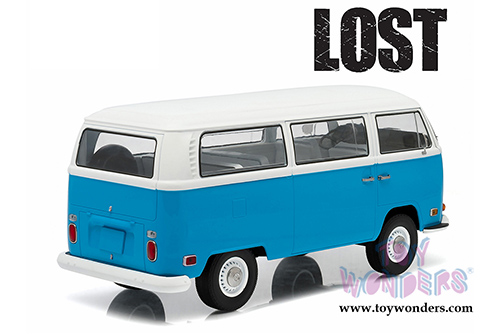 Greenlight - Artisan LOST Volkswagen Type 2 Bus (1971, 1/18 scale diecast model car, Blue) 19011