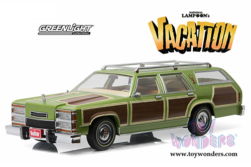 Greenlight - Artisan National Lampoon's Vacation Family Truckster "Wagon Queen" (1979, 1/18 scale diecast model car, Green) 19013