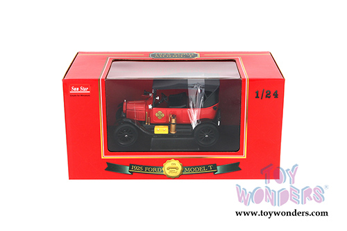 Sun Star - Ford Model T Touring Fire Chief Pickup (1925, 1/24 scale diecast model car, Red) 1902