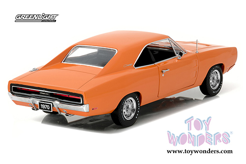 Greenlight - Artisan Dodge Charger 500 HEMI Hardtop (1970, 1/18 scale diecast model car, Orange) 19028