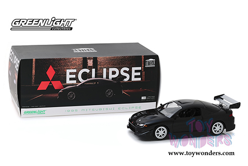 Greenlight - Artisan Mitsubishi Eclipse (1995, 1/18 scale diecast model car, Black) 19040