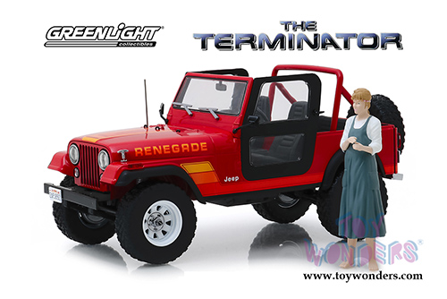 19060 Greenlight 1983 Jeep CJ-7 Renegade model diecast car