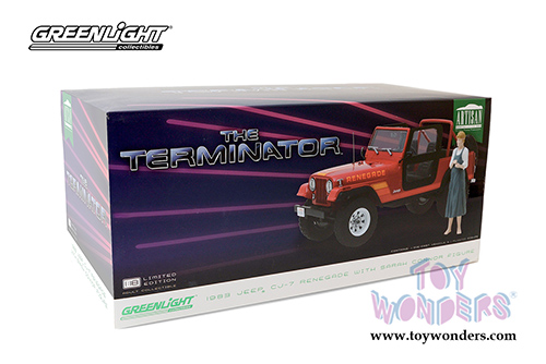 19060 Greenlight 1983 Jeep CJ-7 Renegade model diecast car retail box package