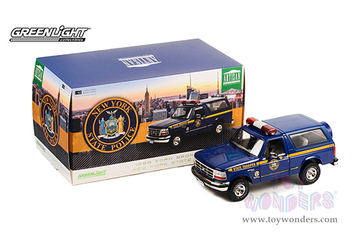  19121 Greenlight Artisan 1996 Ford Bronco XLT model diecast car
