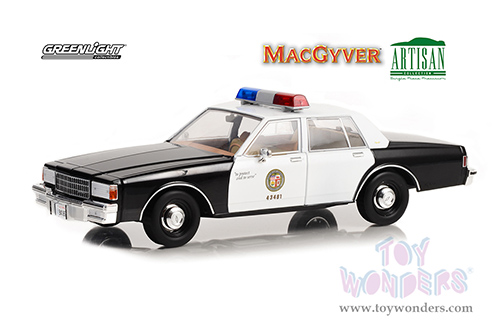 19126 Greenlight Artisan 1986 Chevrolet Caprice model diecast car