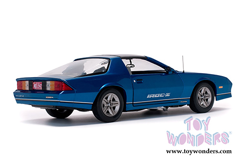 Sun Star USA - Chevy Camaro IROC-Z T-Top (1985, 1/18 scale diecast model car, Bright Blue) 1942BU