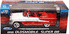 Show product details for Welly Premium - Oldsmobile Super 88 Convertible (1955, 1:18, Red/ White) 19869C