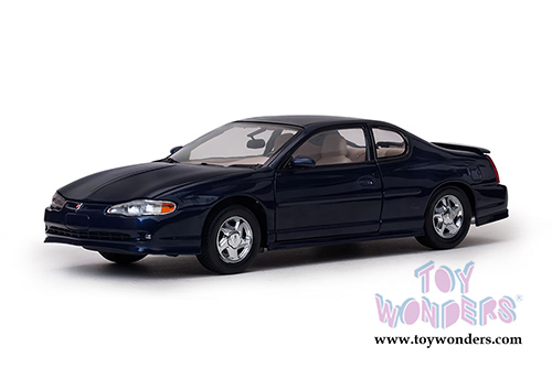Sun Star - Chevy Monte Carlo SS Hardtop (2000, 1/18 scale diecast model car, Navy Blue) 1986BU
