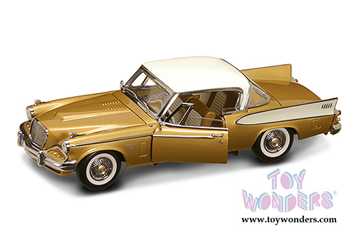 Lucky Road Signature - Studebaker Golden Hawk Hardtop (1958, 1/18 scale diecast model car, Gold) 20018G