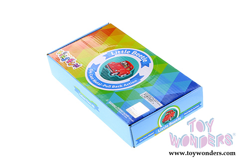 Kinsmart - Little Beetle Ladybug (2", Scale diecast model car, Asstd.) 2001DBG