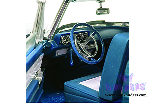 Lucky Road Signature - Lincoln Continental Mark II Hardtop (1956, 1/18 scale diecast model car, Blue) 20078BU