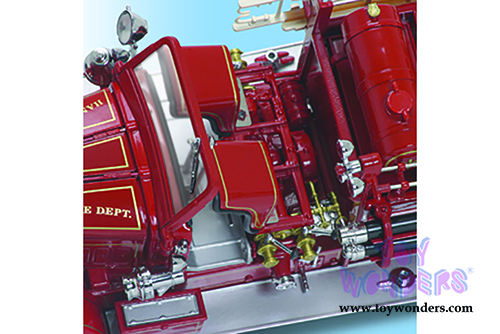 Lucky Road Signature - Mack Type 75BX Fire Truck (1935, 1/24 scale diecast model car, Red) 20098R