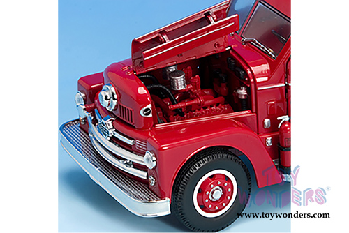Lucky Road Signature - Seagrave Model 750 Fire Engine (1958, 1/24 scale diecast model car, Red) 20168R
