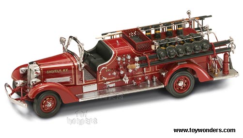 Yatming - Ahrens-Fox VC Fire Engine (1938, 1:24, Red) 20178R