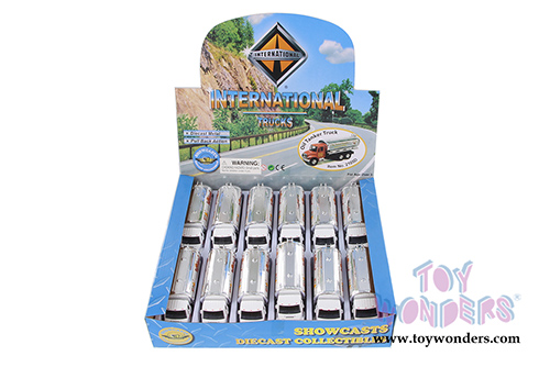 International&reg; Farmland Dairies Milk Tanker Truck (5.5", White.) 2105FD/MK