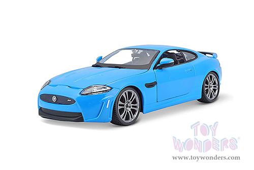 BBurago - Jaguar XKR-S Coupe (1/24 scale diecast model car, Blue) 21063BU