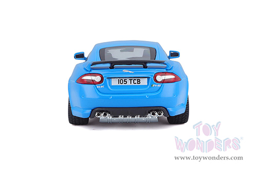 BBurago - Jaguar XKR-S Coupe (1/24 scale diecast model car, Blue) 21063BU