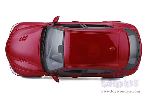 BBurago - Alfa Romeo Stelvio SUV (1/24 scale diecast model car, Red) 21086R