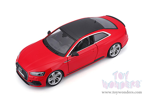 BBurago - Audi RS 5 Coupé (2019, 1/24 scale diecast model car, Red) 18-21090R