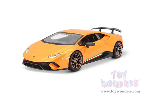 BBurago -  Lamborghini Huracán Performante (1/24 scale diecast model car, Orange) 21092OR