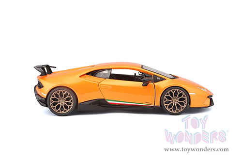 BBurago -  Lamborghini Huracán Performante (1/24 scale diecast model car, Orange) 21092OR
