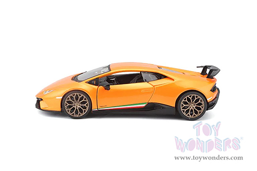 BBurago -  Lamborghini Huracán Performante (1/24 scale diecast model car, Orange) 21092OR