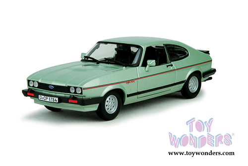 BBurago - Ford Capri Hard Top (1982, 1/24 scale diecast model car, Green) 21093GN