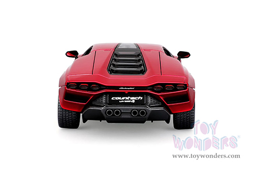 BBurago -  Lamborghini Countach LPI 800-4 (1/24 scale diecast model car, Red) 18-21102R