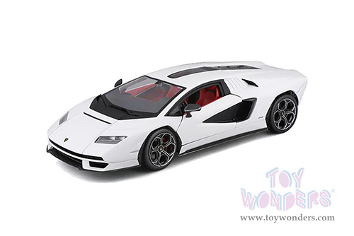 BBurago -  Lamborghini Countach LPI 800-4 (1/24 scale diecast model car, White) 21102WT