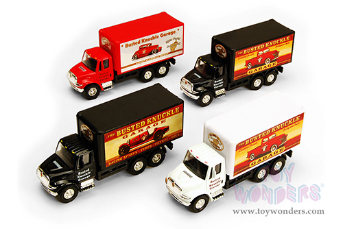 International® Busted Knuckle Garage Delivery Box Truck (5.25", Asstd.) 2112BKG-1