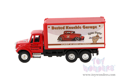 International® Busted Knuckle Garage Delivery Box Truck (5.25", Asstd.) 2112BKG-1