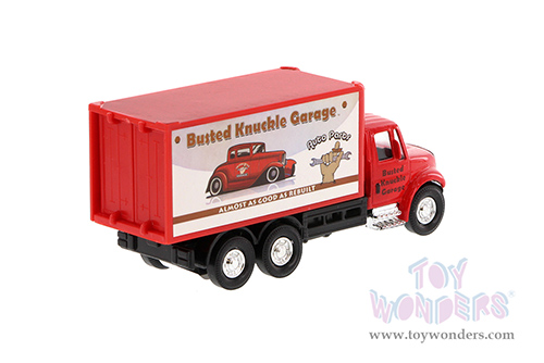 International® Busted Knuckle Garage Delivery Box Truck (5.25", Asstd.) 2112BKG-1