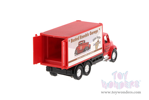 International® Busted Knuckle Garage Delivery Box Truck (5.25", Asstd.) 2112BKG-1