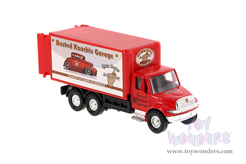 International® Busted Knuckle Garage Delivery Box Truck (5.25", Asstd.) 2112BKG-1