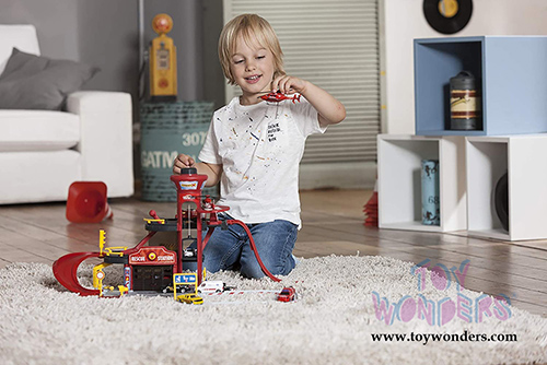 Jada Toys - Majorette Creatix Rescue Station with 5  Vehicles Assortment (1/64 scale diecast model car, Asstd.) 2120500271JA