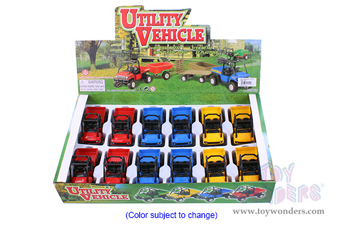Utility Vehicles (4" diecast model, Asstd.) 2171/3D