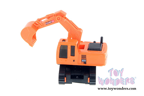 Heavy Construction Excavator (4.5" diecast model car, Asstd.) 2188D