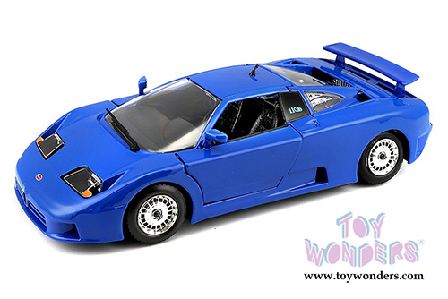 BBurago - Bugatti EB110 Hardtop (1/24 scale diecast model car, Blue) 22025BU